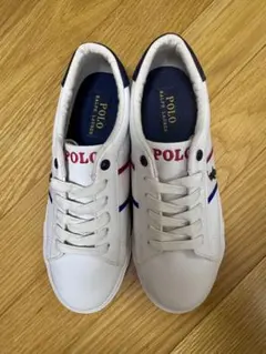 POLO RALPH LAUREN Geoff 2 白 スニーカー