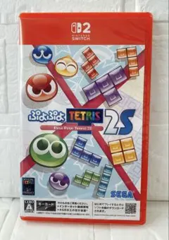 未開封 シュリンク付　ぷよぷよテトリス2S Switch