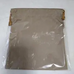 【新品・未使用】IBIZA イビサ 巾着袋 ベージュ系のサムネイル