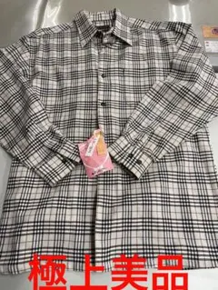 メンズシャツ長袖くろ