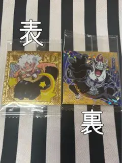 ワンピース 大海賊シールウエハース12弾ゴールドパラレル　ニカ　ゲッコーモリア