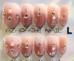 【SALE】【L-71】ピンク系❤︎マグネット❤︎グラデーション❤︎Lサイズ