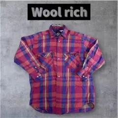 E20-22 80s Woolrich USA製 チェックシャツ L