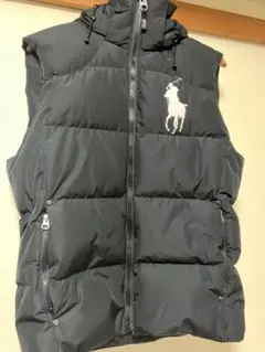 Polo Ralph Lauren ブラックダウンベスト S