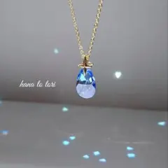 ~18kgf クロススター空のとしずく スワロフスキー ネックレス