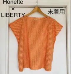 未着用★Honnete オネット☆リバティプリント ブラウス★ジョナサンのサムネイル