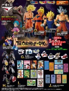 一番くじ ドラゴンボール THE CHRONICLE OF GOKU 1ロット