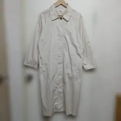 918 Samansa Mos2 blue ステンカラーコート ベージュ