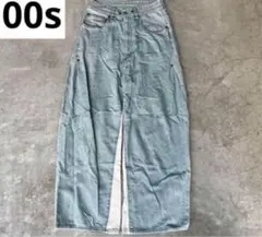 古着 加工 ワイド デニム ヴィンテージ RNA 韓国 ストリート　y2k 2