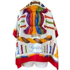 GUCCI グッチスカーフ マルチカラー