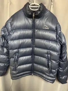 L.L.Bean エルエルビーン　ネイビー　ダウンジャケット　2wayのサムネイル