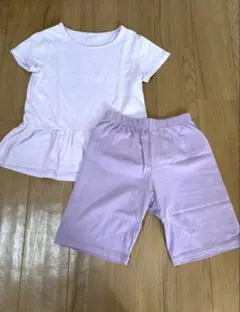 美品☆ キッズ　パジャマ　140　UNIQLO　半袖パジャマ エアリズム