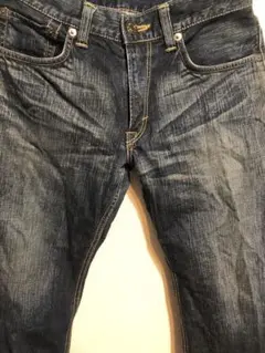 激レア！濃紺！インディゴブルー！縦落ち！エドウィン 503 プレミアムw32！！