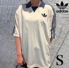 値下げ可☆アディダス Sサイズ Tシャツ 半袖 3ライン サッカー KE3580 