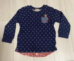 キッズ　ミキハウス 長袖カットソー 100cm