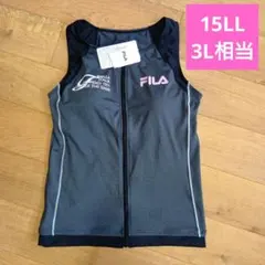新品未使用 FILA フィラ トップス フィットネス水着 大きいサイズ3Lのサムネイル