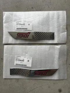 スバル純正 WRX STI/S4(VAB/VAG)フロントフェンダーガーニッシュ
