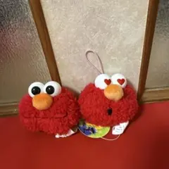 セサミストリート エルモ マスコット 2体セット