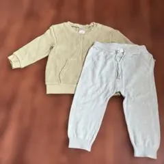 H&M オーガニックコットン スウェットセット