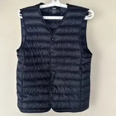 UNIQLO ネイビー ウルトラライトダウンベスト S