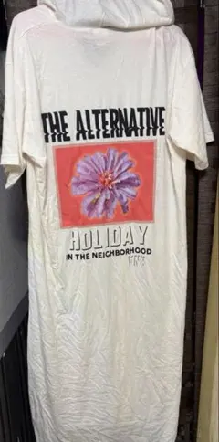 RNA ALTERNATIVE フード付きロングTシャツ