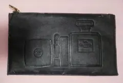 【訳あり】CHANEL シャネル ノベルティポーチ クラッチバック ブラックのサムネイル