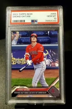 2023 ToppsNow Shohei Ohtani #455 PSA10