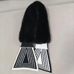 ファー　マフラー　襟巻き