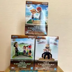 ワンピース ワールドコレクタブルフィギュア ログストーリーズ　3点セット
