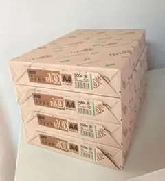 たのめーる αエコペーパー 再生紙 500枚✕4冊のサムネイル