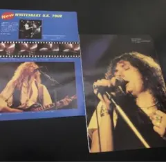 0902-3 レア切り抜き　ジョン・サイクス　デヴィッド・カヴァデール