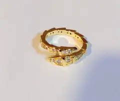 K18 ファッションリング ゴールド 指輪 18K 結婚式 記念日 冠婚葬祭*