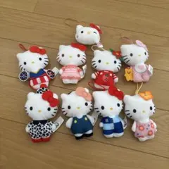 キティちゃん ぬいぐるみ キーホルダー ストラップ まとめ売り コラボ