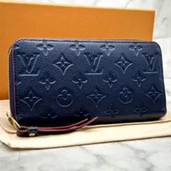 ルイヴィトン アンプラント ジッピーウォレット マリーヌルージュ 長財布