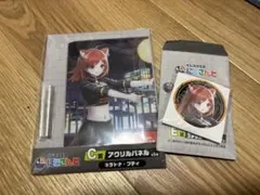 くじスクエア にじさんじ ラトナ・プティ アクリルパネル+缶バッジ&ステッカー