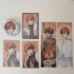 北見遊征 3SKM 2nd Anniversary チェキ風カード 缶バッジ