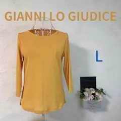 ★美品A★ GIANNI LO GIUDICE トップス 長袖 ボートネック L