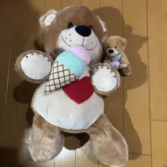 (美品)スージーズーのぬいぐるみ約50cm＆キーホルダーマスコット約13cm