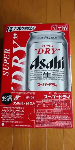 (みくり様専用)アサヒスーパードライ 350ml × 24缶×1箱