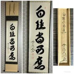 大徳寺 藤井誡堂 春水満四澤 肉筆 茶掛 共箱 茶道具 三玄院 293 - メルカリ