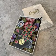 新品 ボックス付き フェイラー ハンカチ ハイジフレンズフォレスト