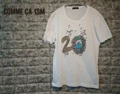 COMME CA ISM コムサイズム 半袖Tシャツ