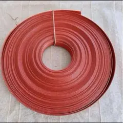 エコクラフト　紙バンド　赤　11.6m