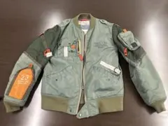 K*様 AVIREX フライトジャケット MA-1 L-2 カスタム　L
