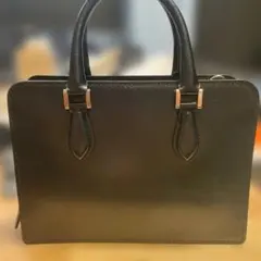 サムソナイト ブラックレーベル サヴィル ミニスクエアバッグ