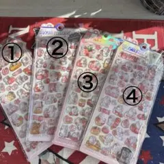 ぷっくり立体シール　1枚