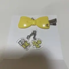 サンリオマスコット付きヘアクリップ