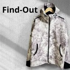 美品 ワークマン ファインドアウト パーカー 撥水 防風 メンズ アウトドア