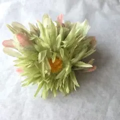 ブローチ　コサージュ　フラワー　グリーン系