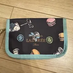 ラデュレ ブルー　マカロン　マスクポーチ　ティッシュケースのサムネイル